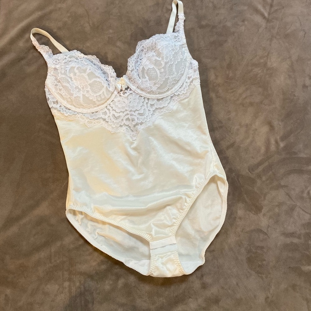 Vintage Gold Label Victoria’s Secret Bodysuit Made in USA
